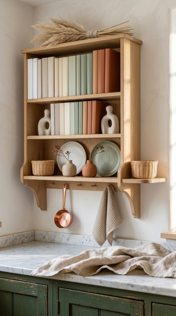 Arrange Cookbooks by Color