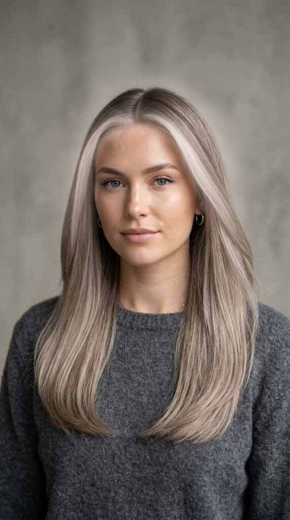 Ash Blonde Scandi Hairline