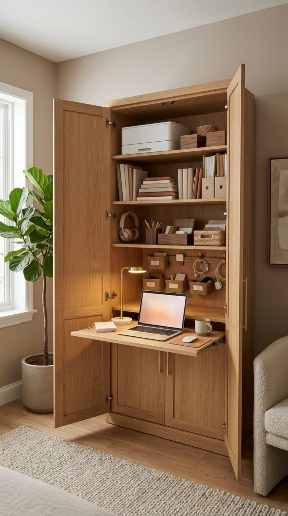 Build a Hidden Home Office