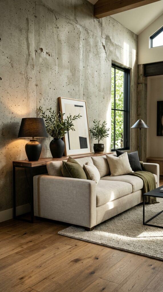 Choose a Modern Black and Wood Look