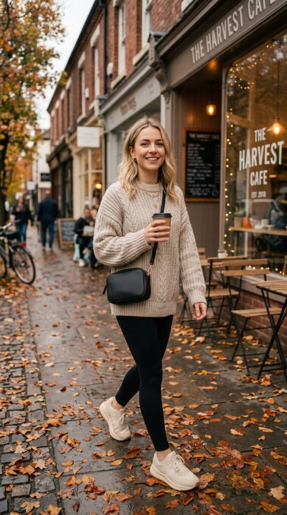 Cozy Sweater With Leggings