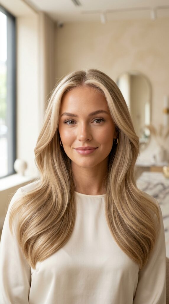 Creamy Vanilla Blonde Hairline