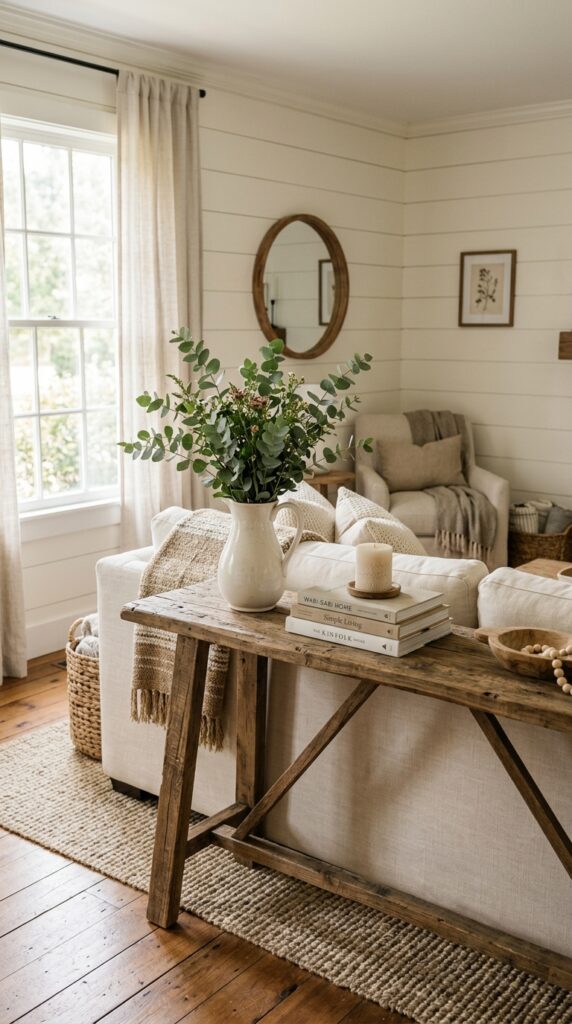 Create a Cozy Farmhouse Display