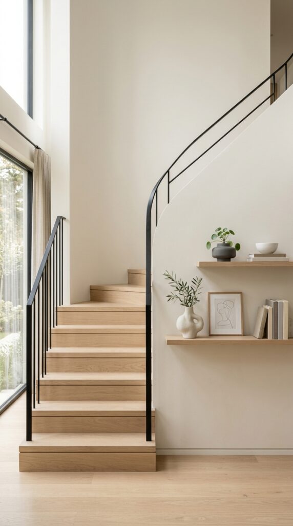 Create a Minimalist Staircase Display