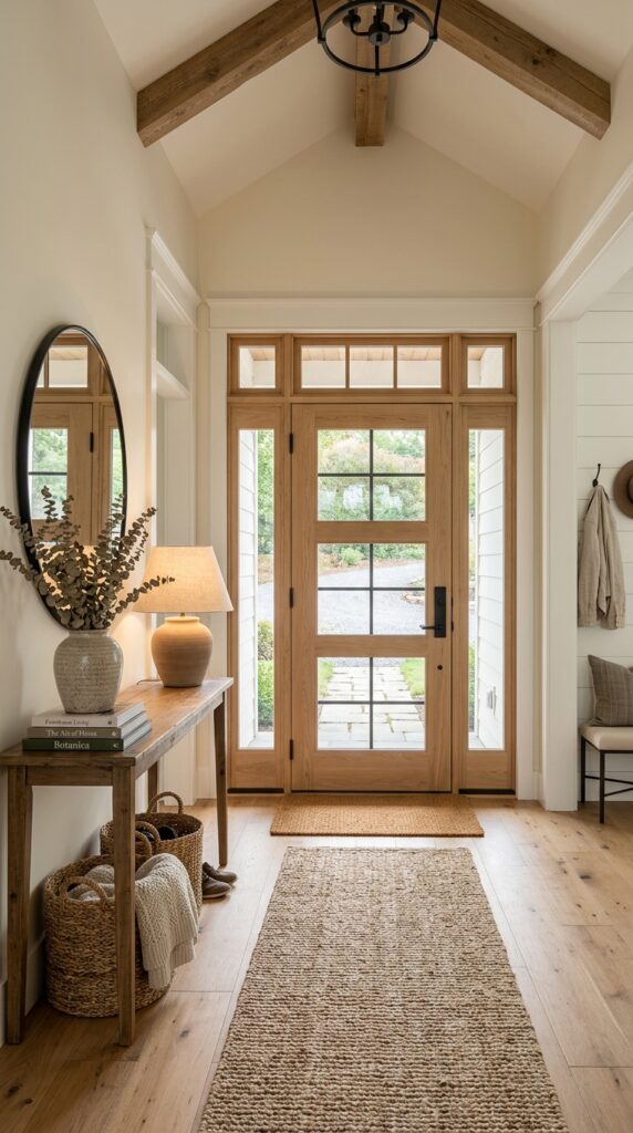 Create a Warm Entryway With a Console Table