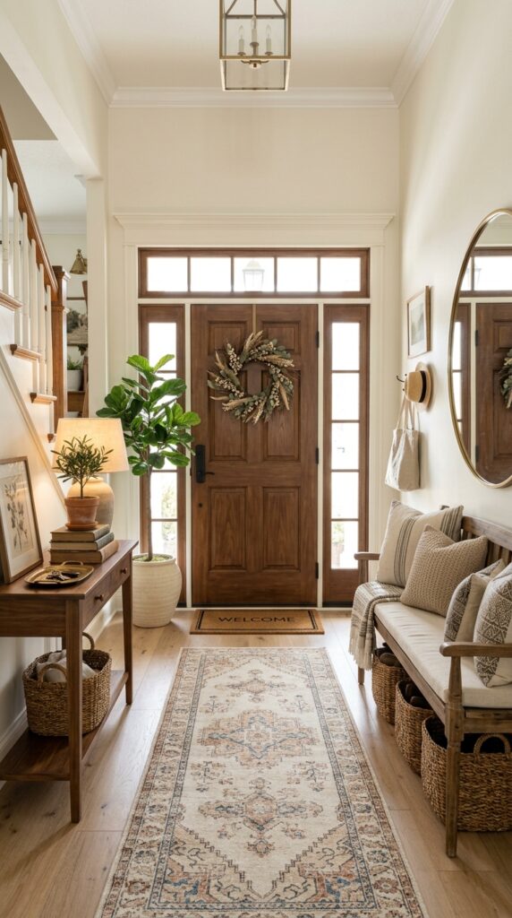 Design a Cozy Layered Entryway