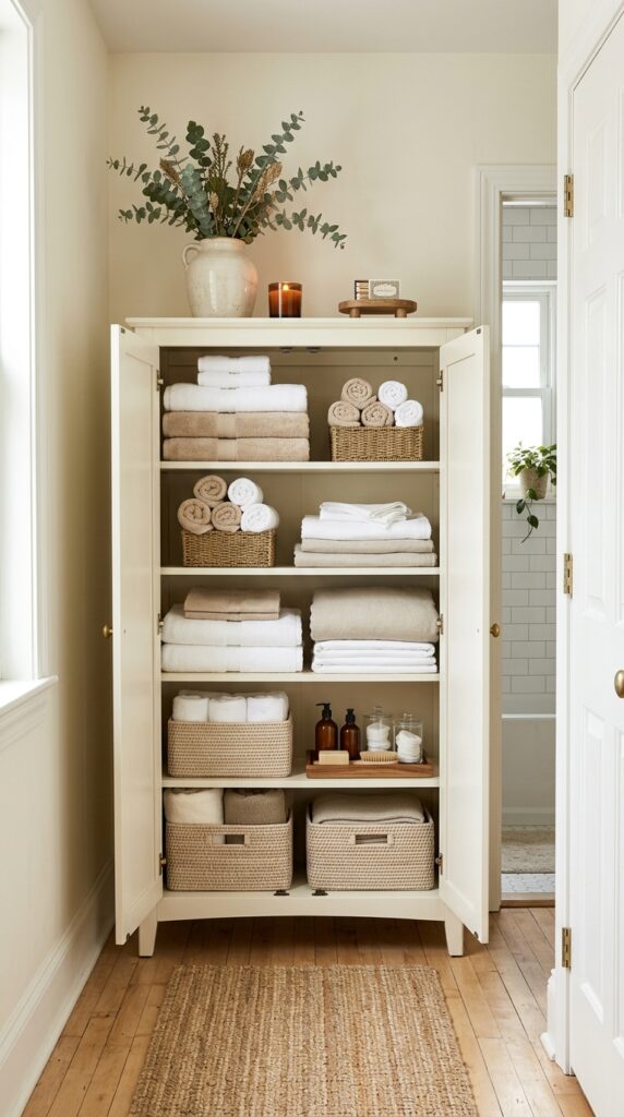 Design a Linen Storage Cabinet
