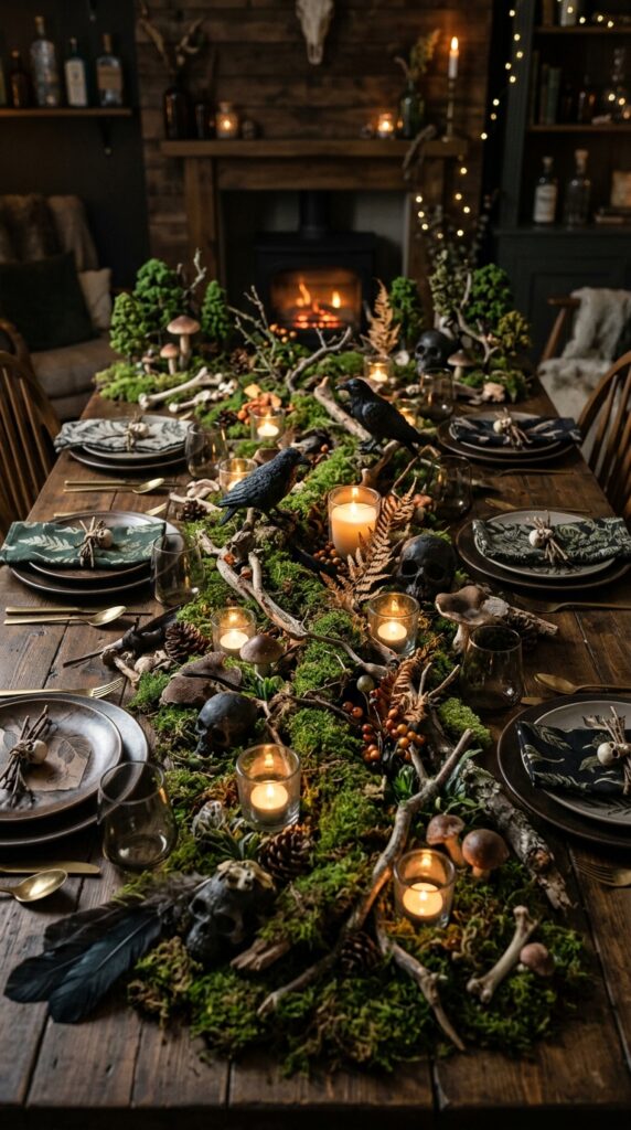 Enchanted Forest Spooky Table