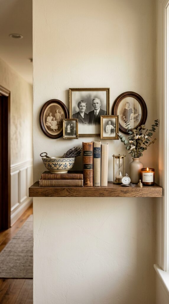 Family Heritage Shelf