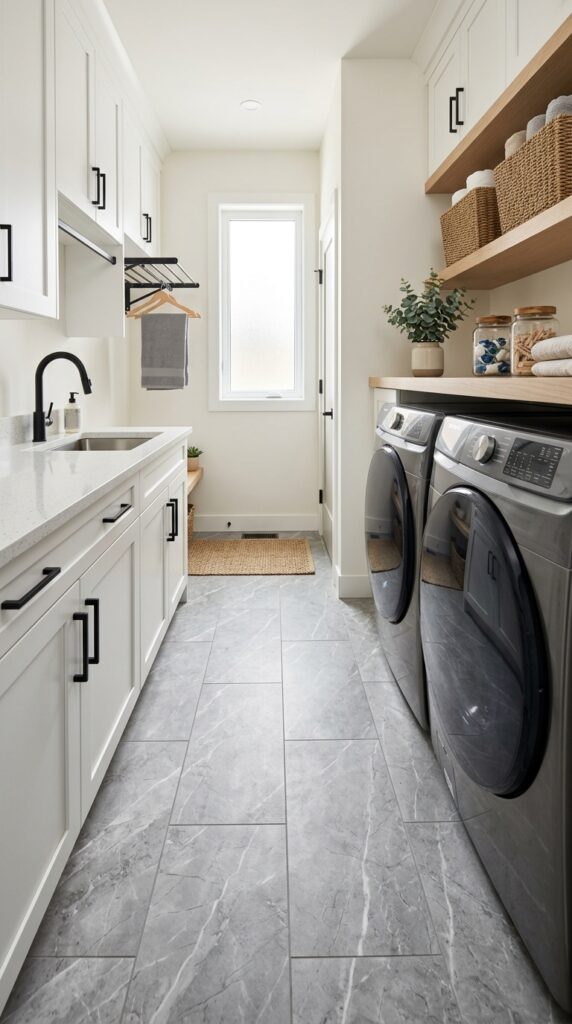 Gray Marble Peel and Stick Tiles