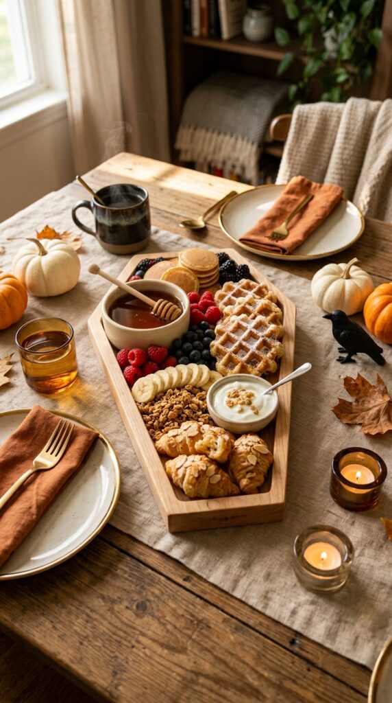 Halloween Breakfast Coffin Board