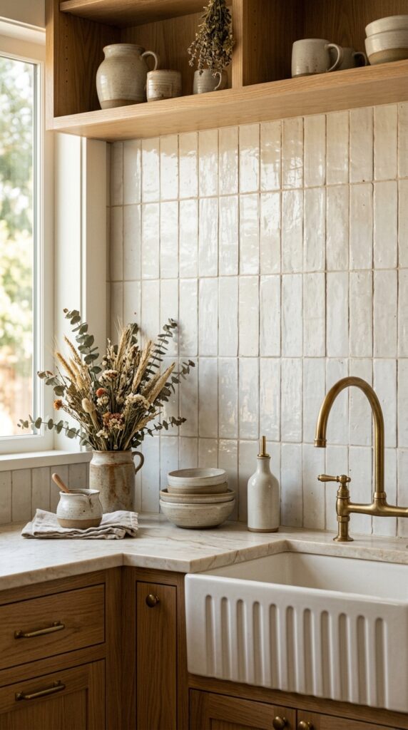 Handmade Vertical Subway Tile