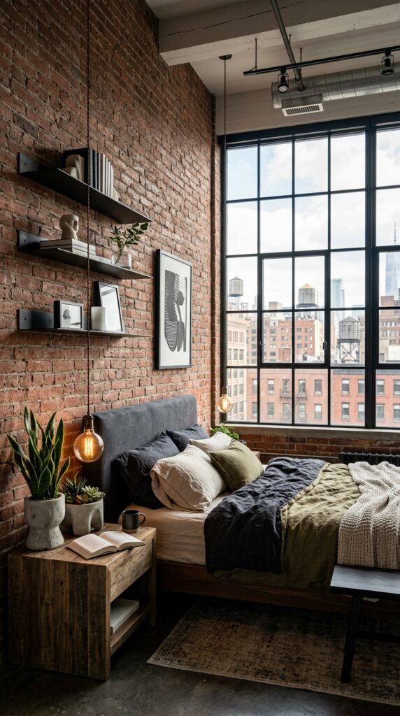 Install a Floating Shelf Above Your Nightstand
