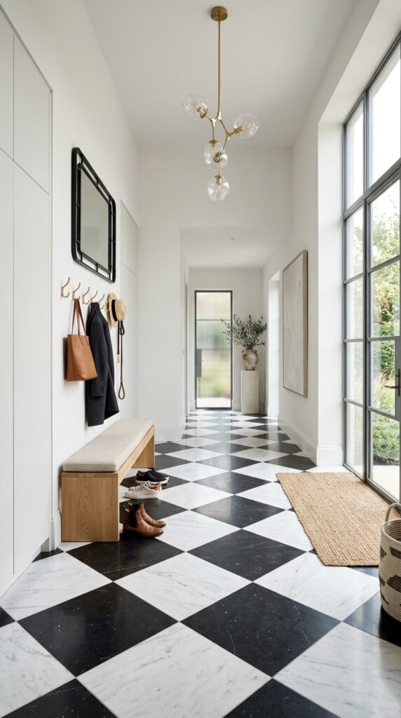 Large Format Checkerboard Tiles