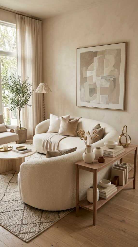 Layer Neutral Decor for a Luxe Look
