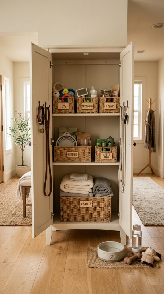 Make a Pet Supply Station