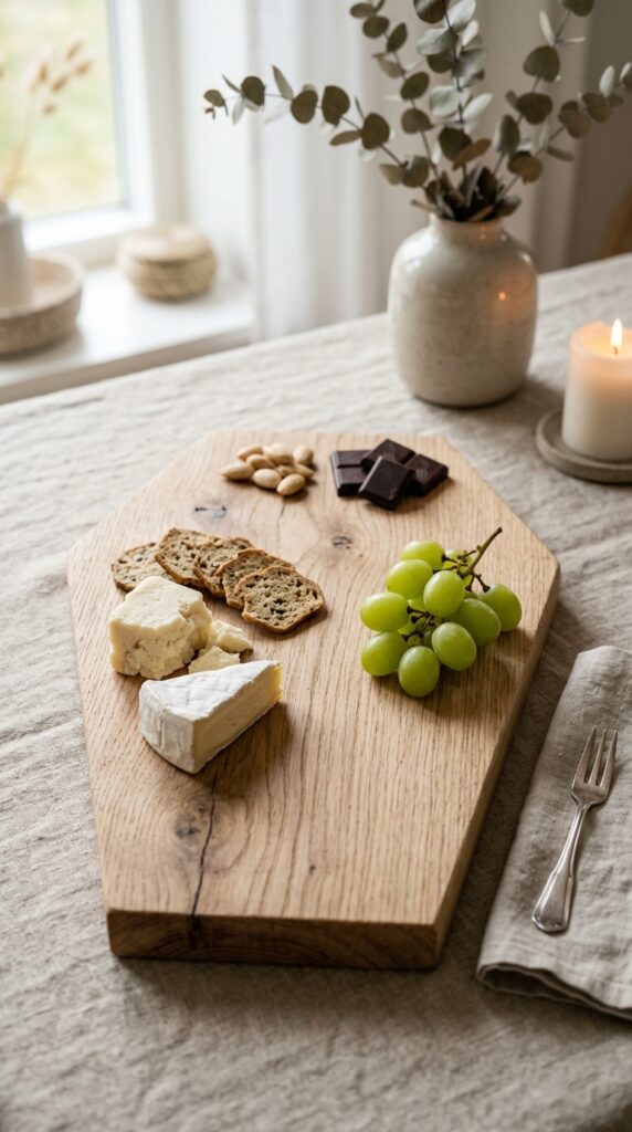 Minimalist Coffin Snack Board