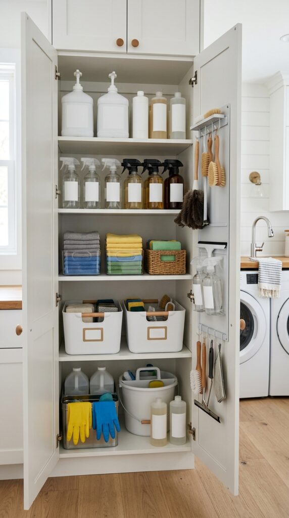 Organize Cleaning Supplies