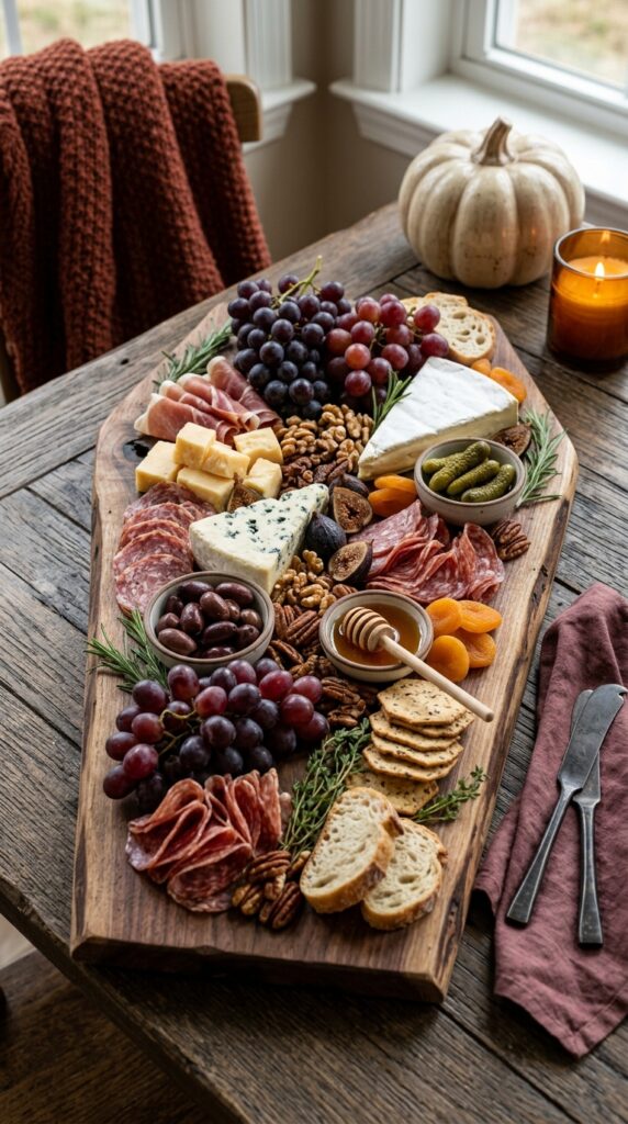Rustic Charcuterie Coffin Board