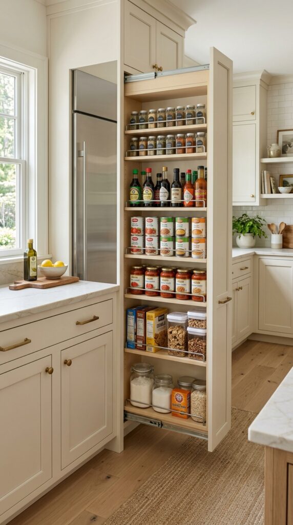 Slim Pull Out Pantry