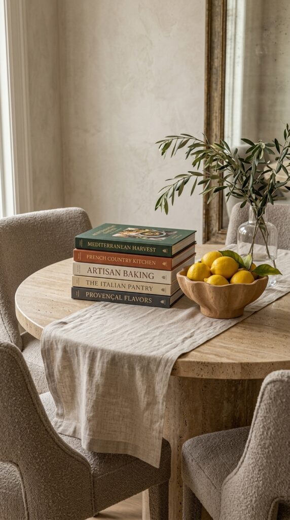 Stack Coffee Table Style Cookbooks