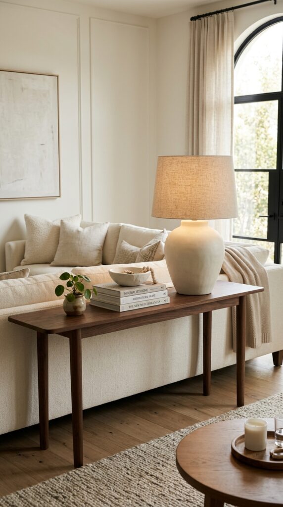 Style With a Large Table Lamp