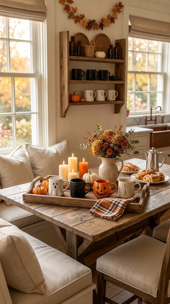 Style a Breakfast Nook Display