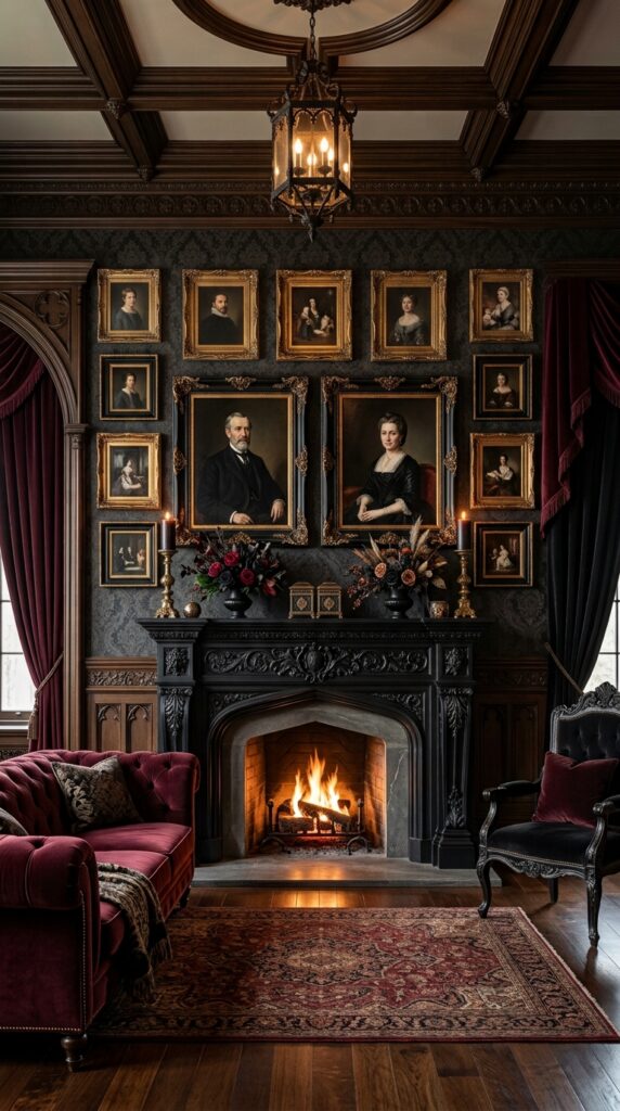 Symmetrical Double Portrait Display