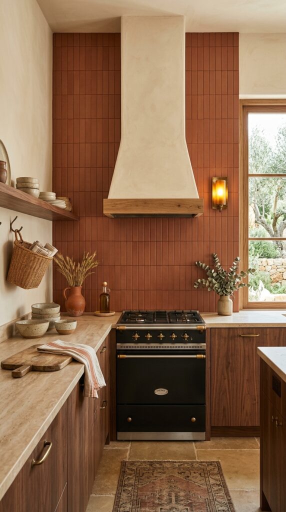 Terracotta Vertical Stack Tile