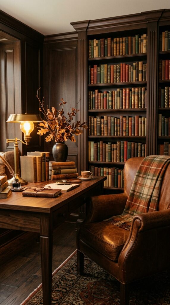 Traditional Library Lamp