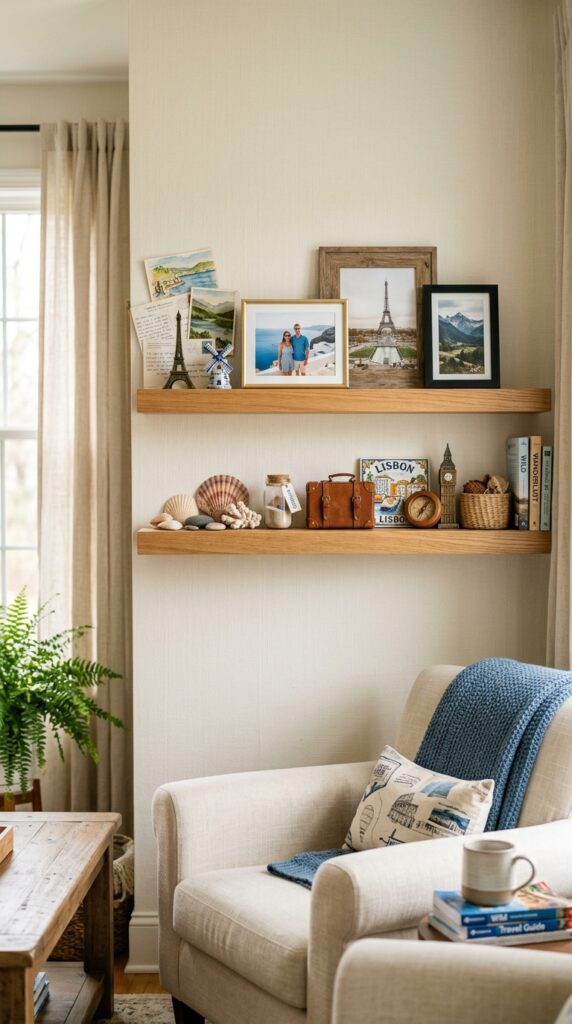 Travel Memory Display Shelf