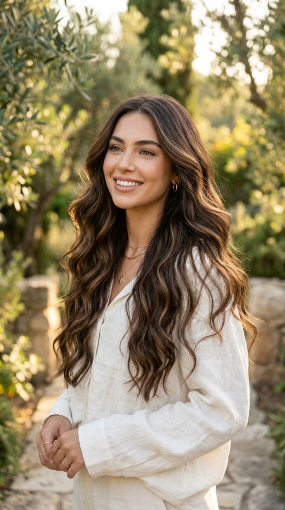 Walnut Brown Balayage