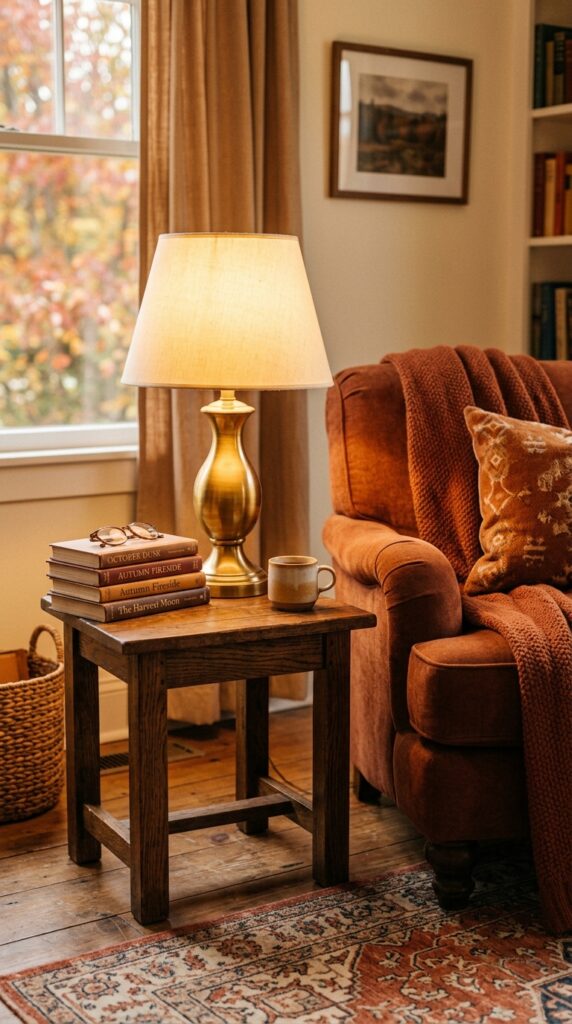 Warm Brass Table Lamp