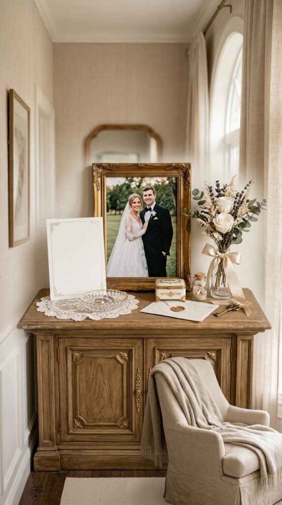 Wedding Memory Shelf