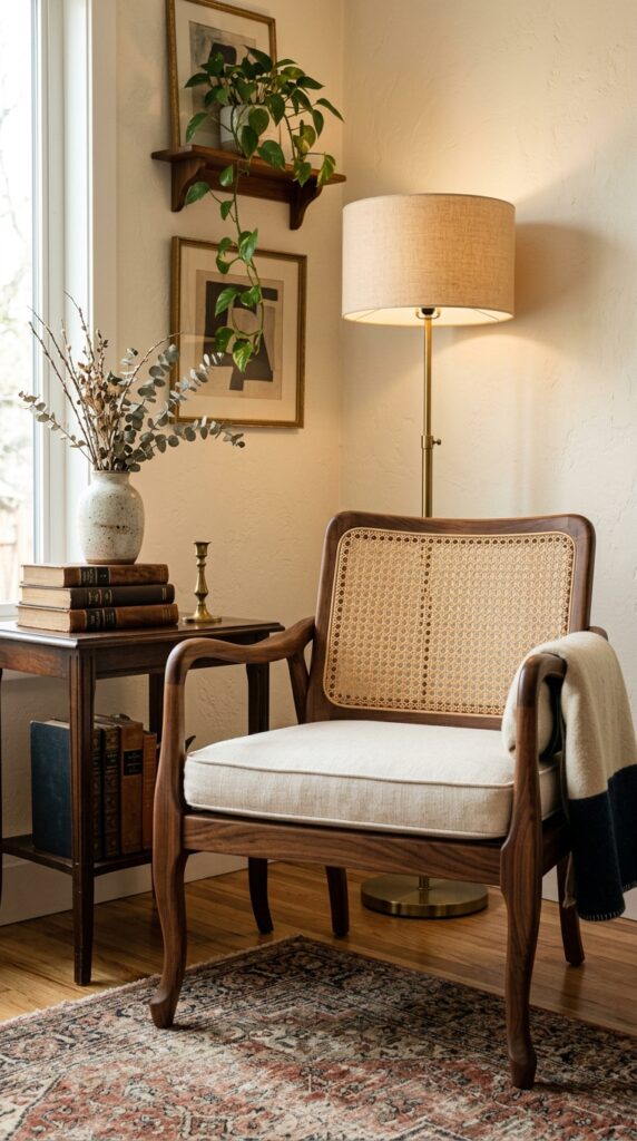 Cane Webbing Armchair Refresh