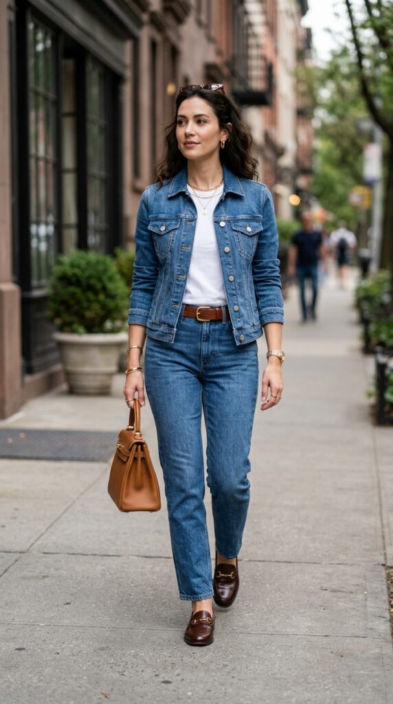 Classic Blue Denim Canadian Tuxedo