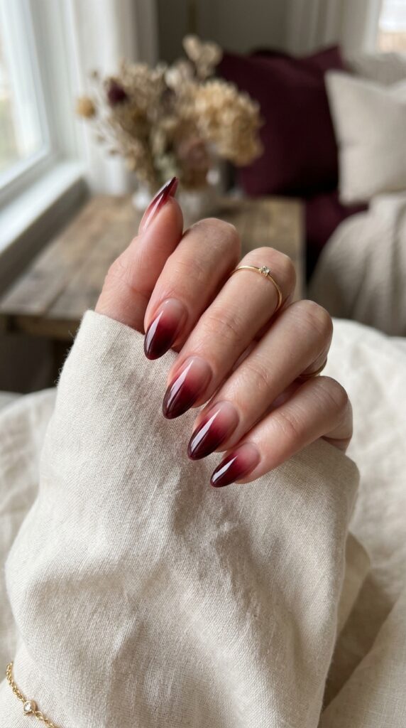 Classic Dark Cherry Ombre