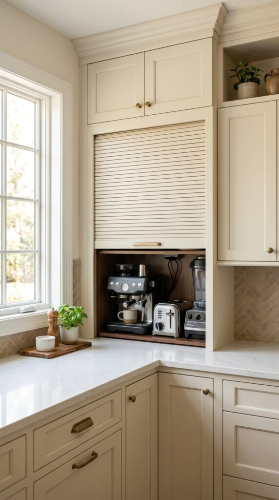 Classic Roll-Up Appliance Garage