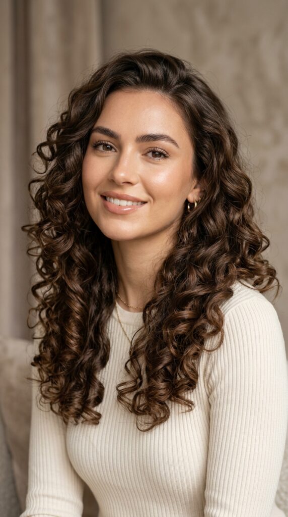 Defined Heatless Sock Curls
