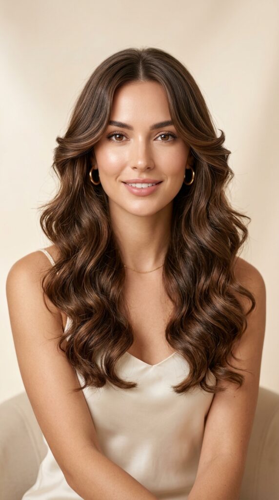 Heatless Sock Curls With Face Framing Pieces