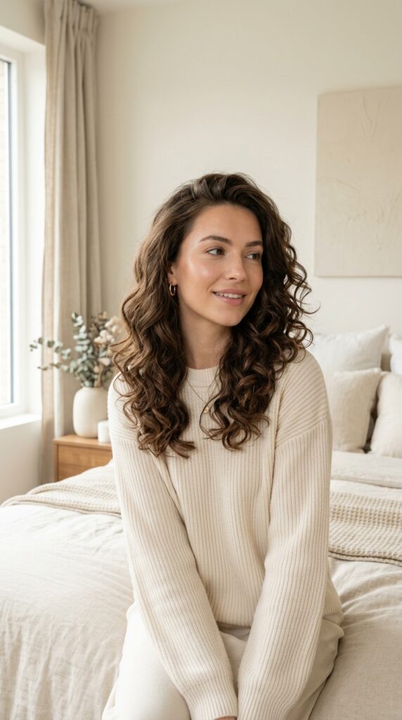Heatless Sock Curls for Fine Hair