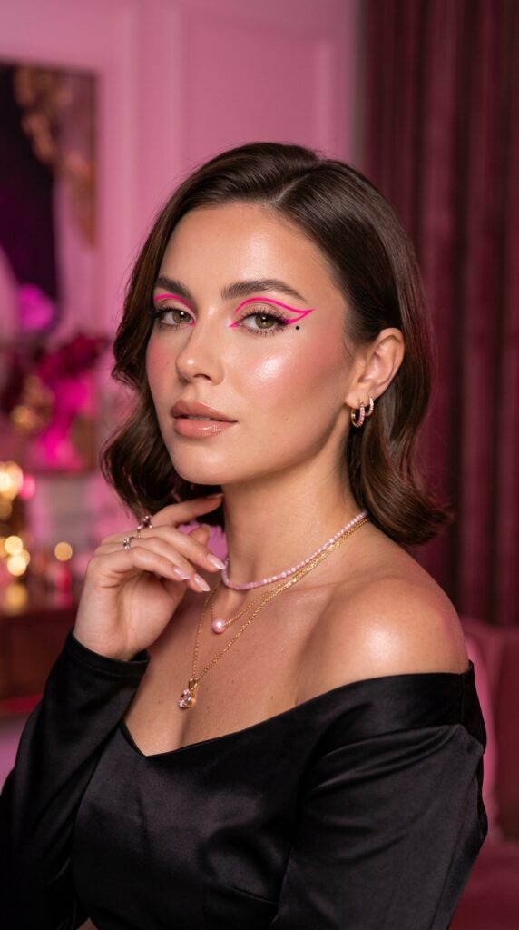 Hot Pink Floating Liner