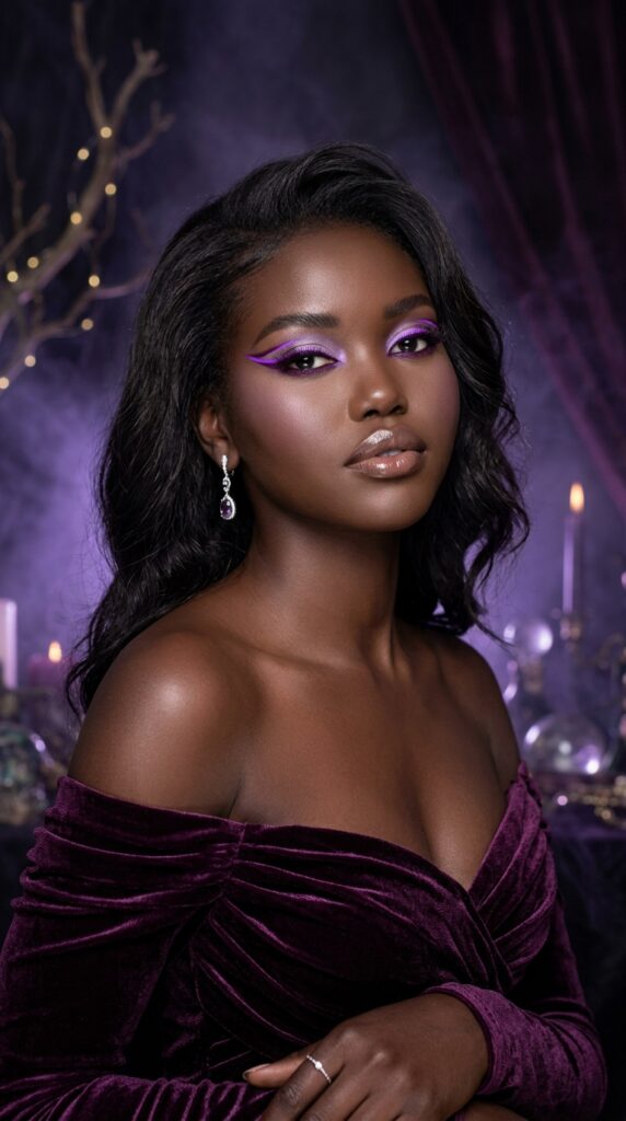 Purple Double-Wing Liner
