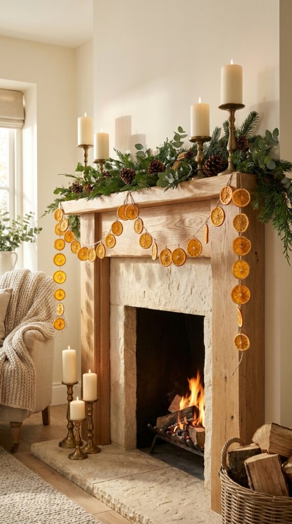 Classic Dried Orange Slice Garland