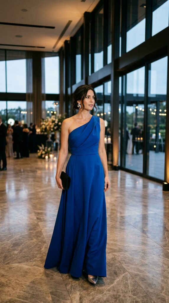 One Shoulder Formal Dress