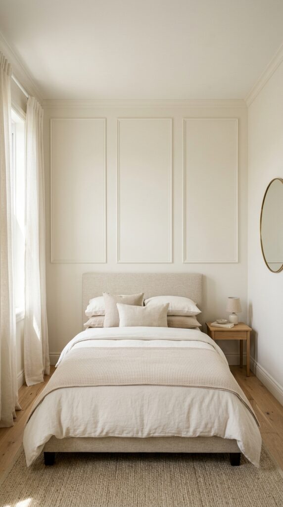 Picture Frame Molding in a Small Room